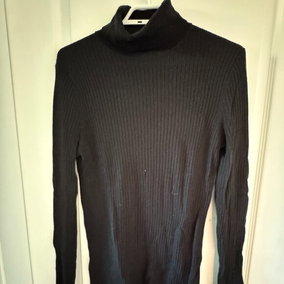 Babaton black turtleneck - Picture 1 of 4